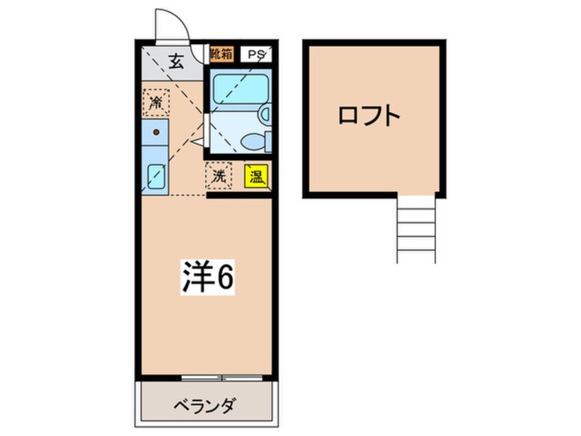 間取図 ユーコート鶴ヶ峰ウエスト