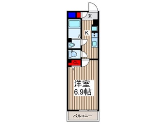 間取図 ﾘﾌﾞﾘ・CrestYanagisakiⅡ