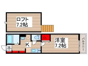 間取図 エクセラン馬橋ｗｅｓｔ
