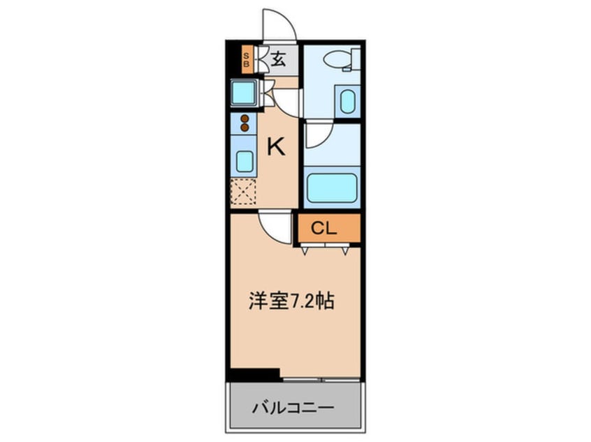 間取図 コンフォリア中落合