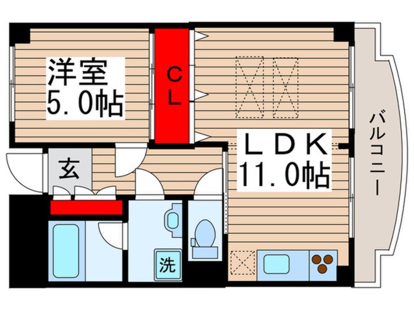 間取図 高砂スカイマンション(1003)