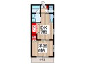 凛ハイツの間取図