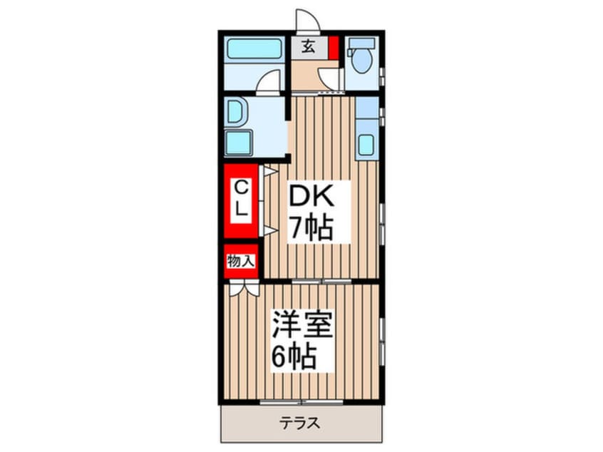 間取図 凛ハイツ