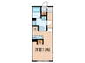 GRAN PASEO三軒茶屋 1Rの間取り