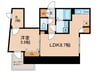GRAN PASEO三軒茶屋 1LDK+Sの間取り