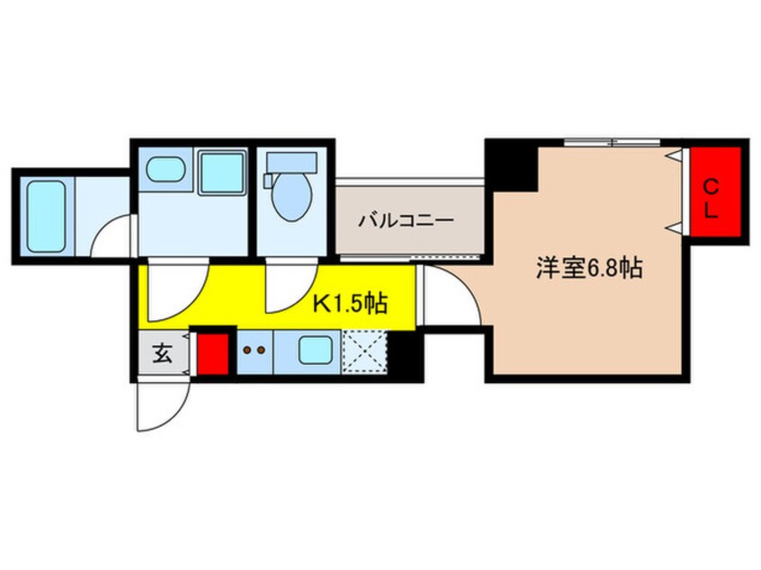 間取図 NS22日本橋浜町