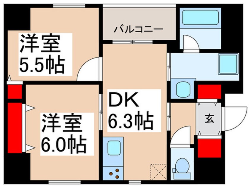 間取図 NS22日本橋浜町