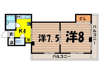 間取図 シャンボ－ル駒込