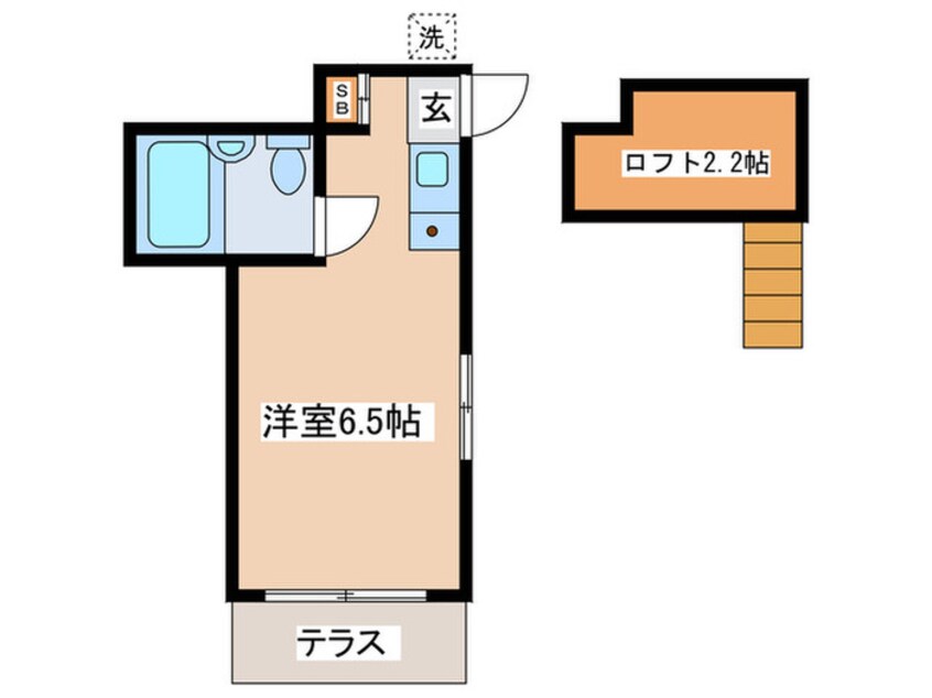 間取図 ホットハウス仙川