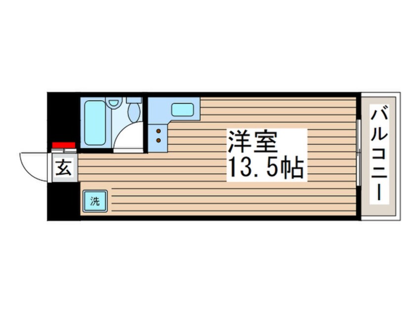 間取図 穂高第二ブラザーズ柏（1005）