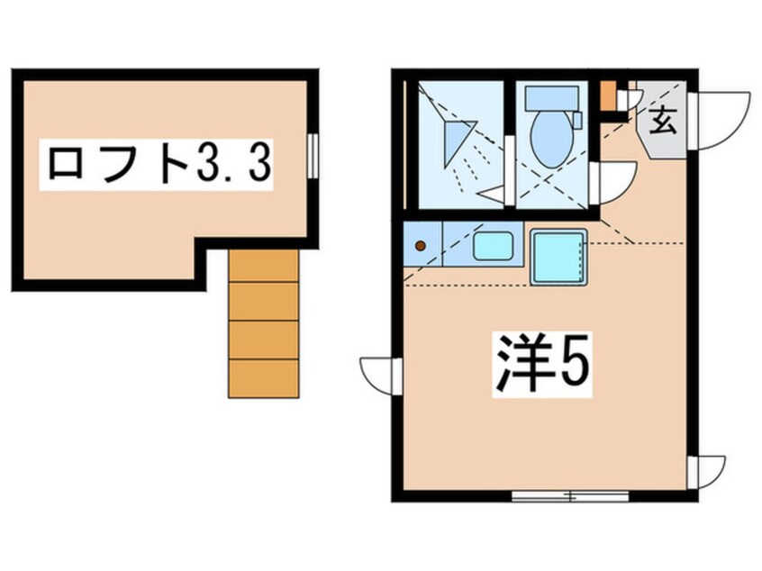間取図 リオス長後