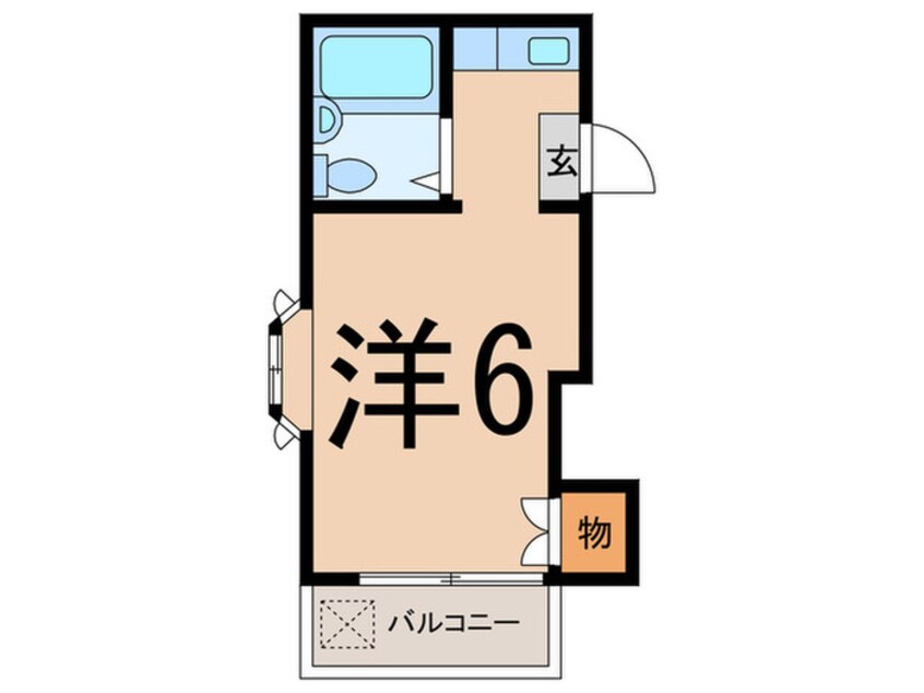 間取図 レジデンスＮ大岡山