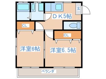 間取図 ヤマシタハイツ