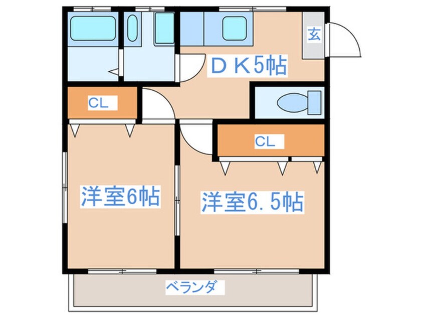 間取図 ヤマシタハイツ