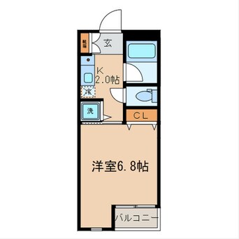 間取図 エスポワール・高尾