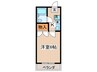 メゾン小金井 1Kの間取り