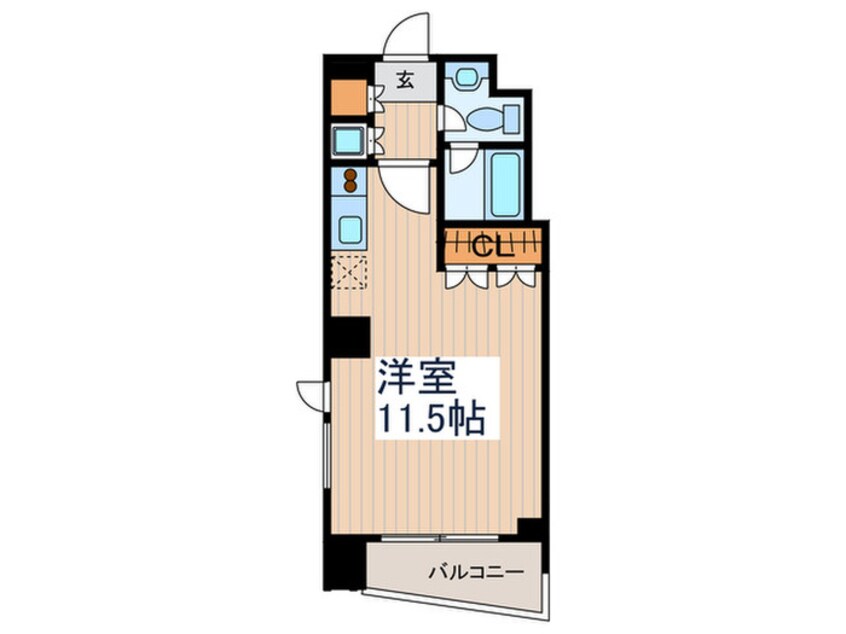 間取図 プライムｱｰﾊﾞﾝ西荻窪Ⅱ