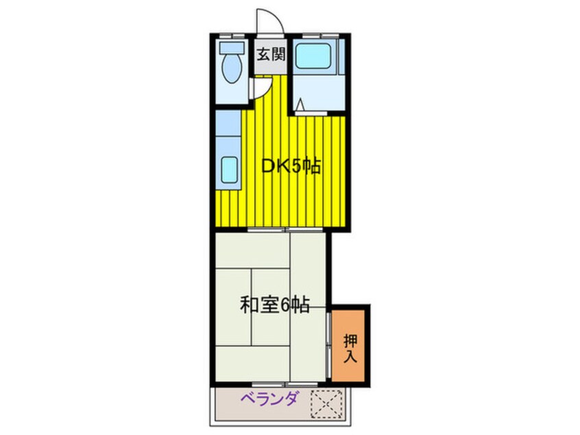 間取図 ハイム浜中