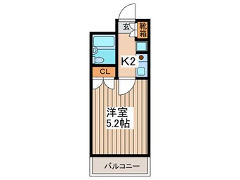 間取図 ダイホ－プラザ橋本Ⅱ902