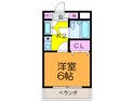 ＮＴコ－ポ向原の間取図