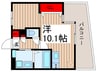 TK花梨ビル 1Rの間取り