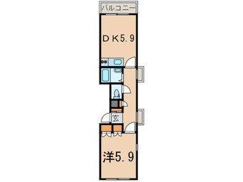 間取図 フェリーチェ東麻布