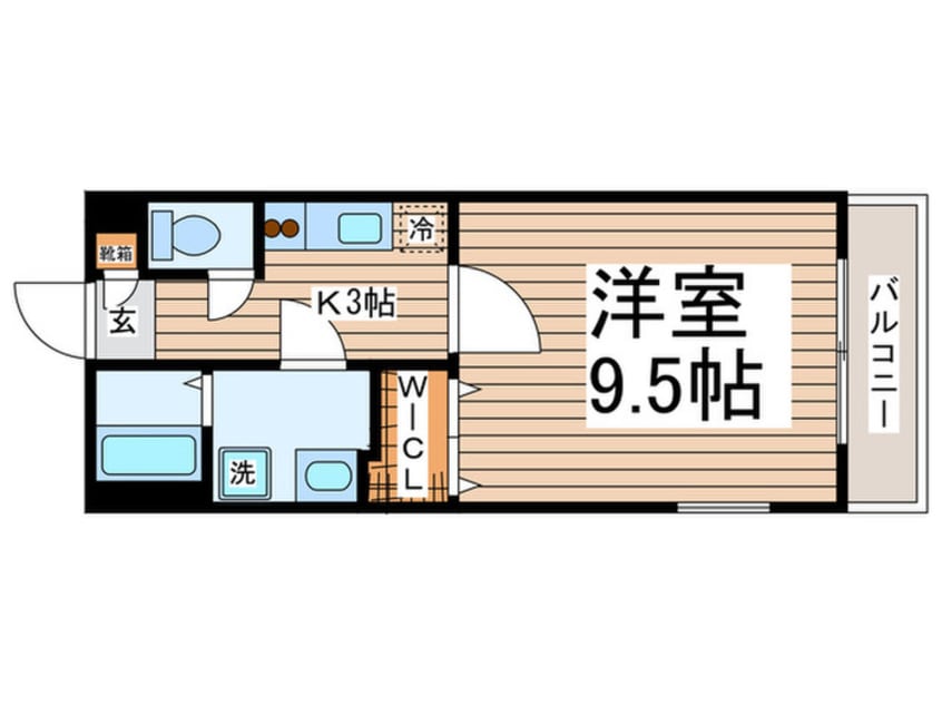 間取図 Ａｍｏｕｒ　ｄｅ　ｌａ　ｍｅｒ
