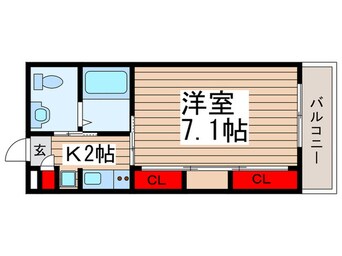 間取図 リブリ・ブリッジ・津田沼