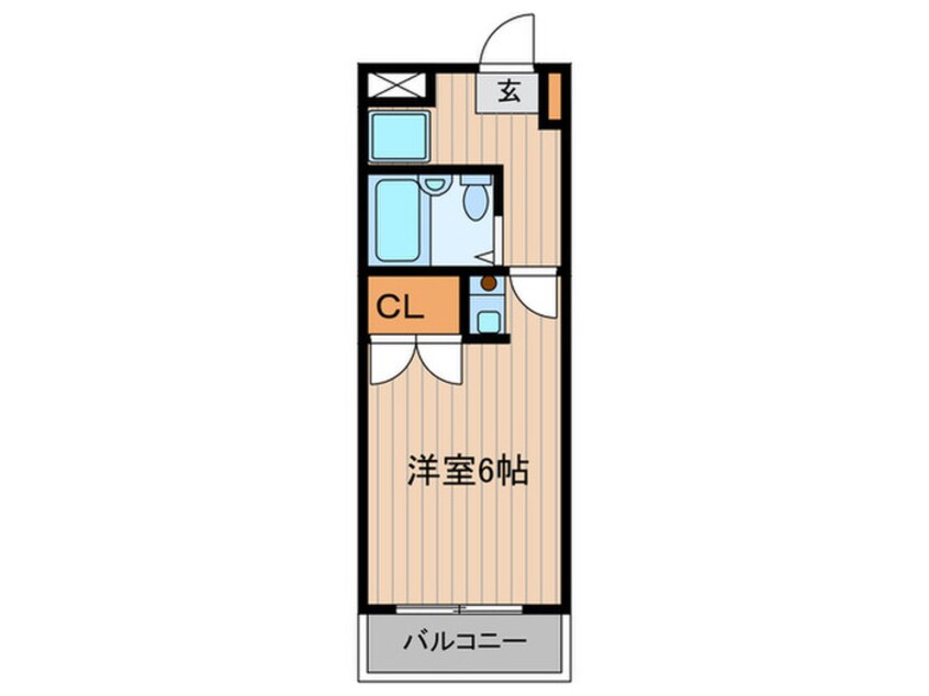 間取図 サンハイツＡＭＩＥ