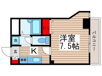 間取図 エリクシ－ル南行徳・壱番館