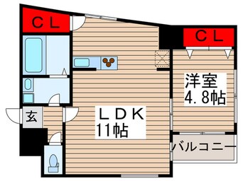 間取図 ア－ルクレスト秋葉原