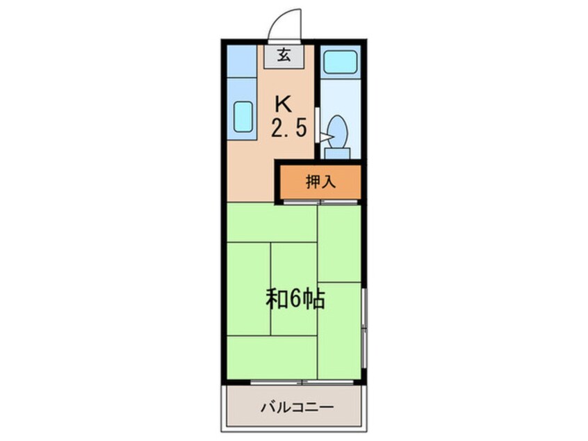 間取図 ハウス寿