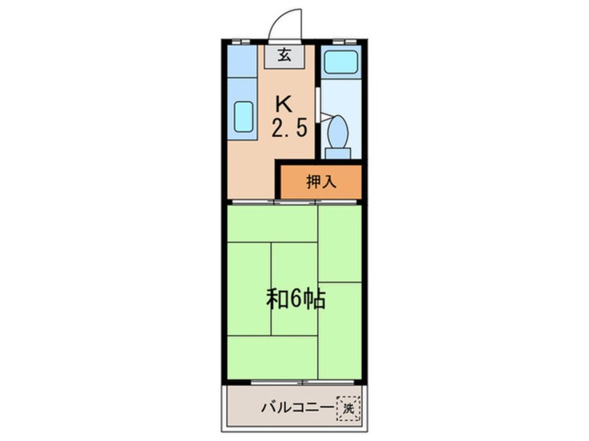 間取図 ハウス寿