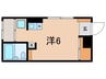 ＢＯＮＨＥＵＲ・Ｋ 1Rの間取り