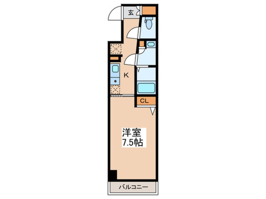 間取図 ラ・ファヴォール