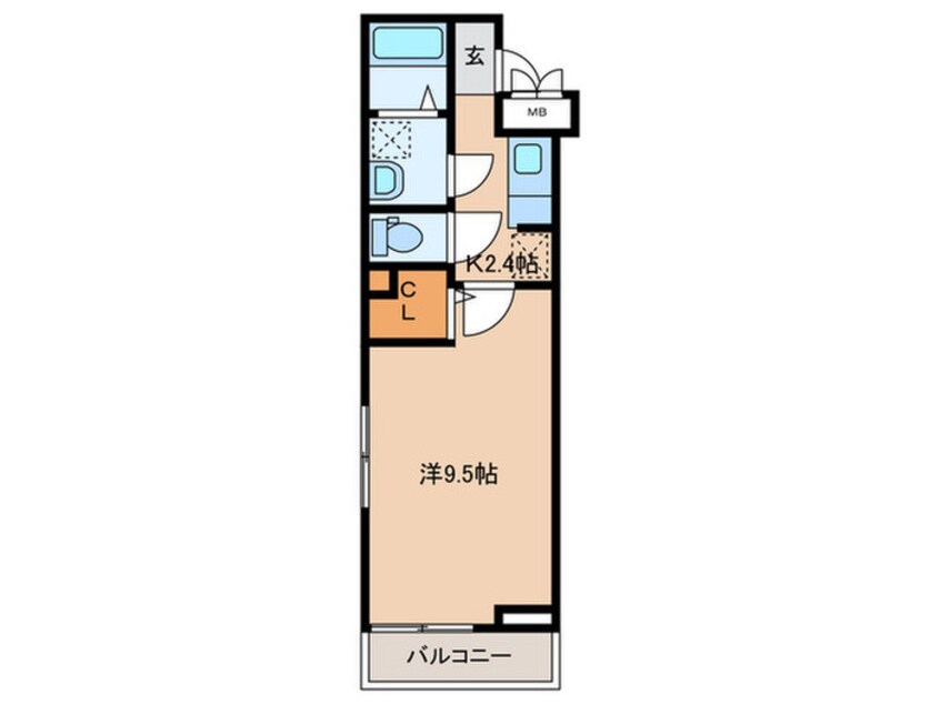 間取図 パルティール