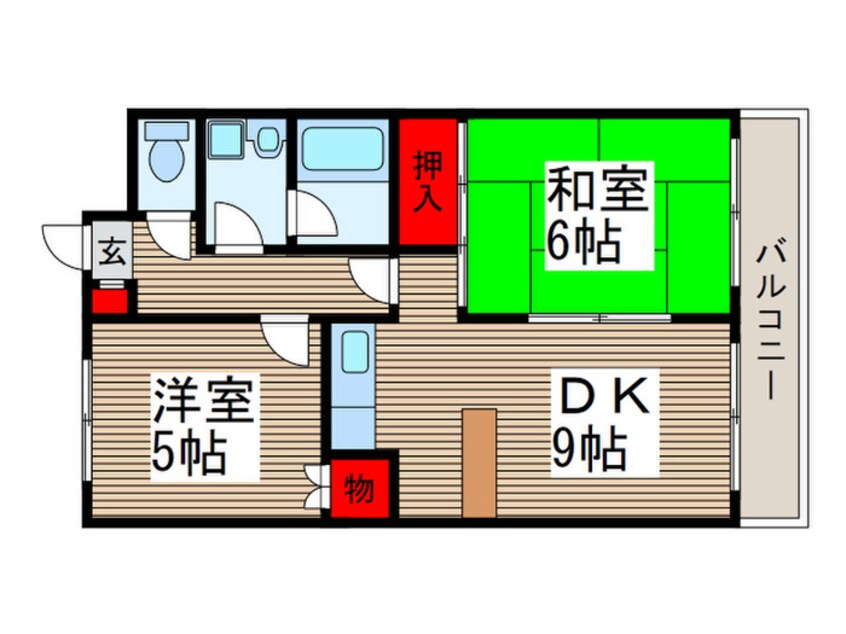 間取図 コンフォ－ス