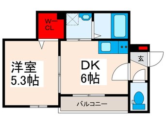 間取図 アヴァンス東日暮里