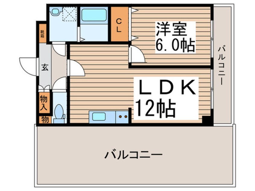 間取図 SWEET　HILLS　瑞江