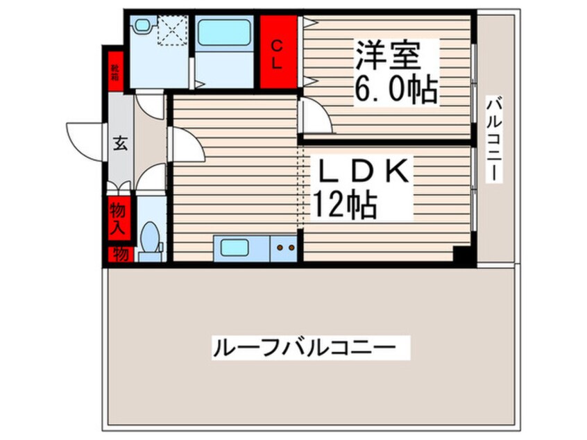 間取図 SWEET　HILLS　瑞江
