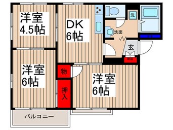 間取図 サニーハイツ
