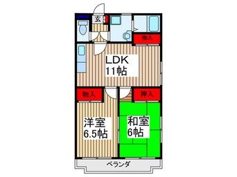 間取図 スタ－ハイムＢ