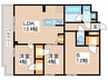 S-RESIDENCE富士見ヶ丘afford 2LDK+Sの間取り