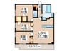 S-RESIDENCE富士見ヶ丘afford 3LDKの間取り