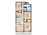 S-RESIDENCE富士見ヶ丘afford 3LDKの間取り