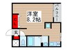 クレストガ－デン柏壱番館 1Rの間取り