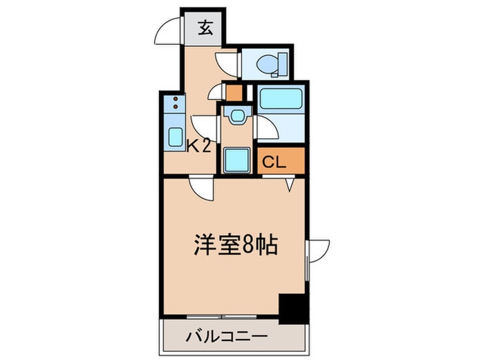 間取り図 RELUXIA府中(704)
