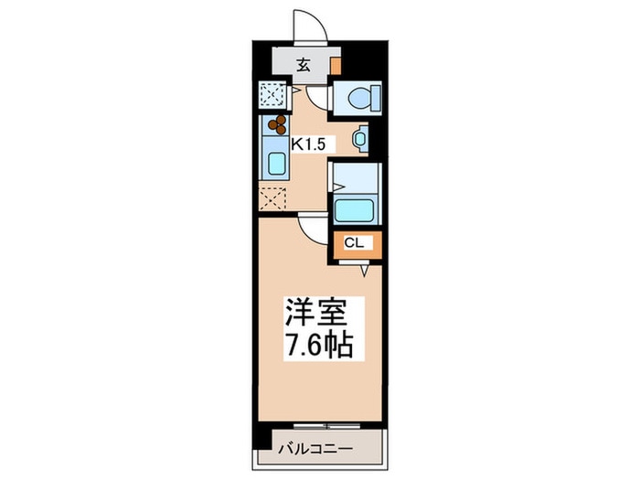 間取り図 レイシャント鵠沼