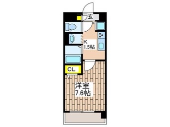 間取図 レイシャント鵠沼