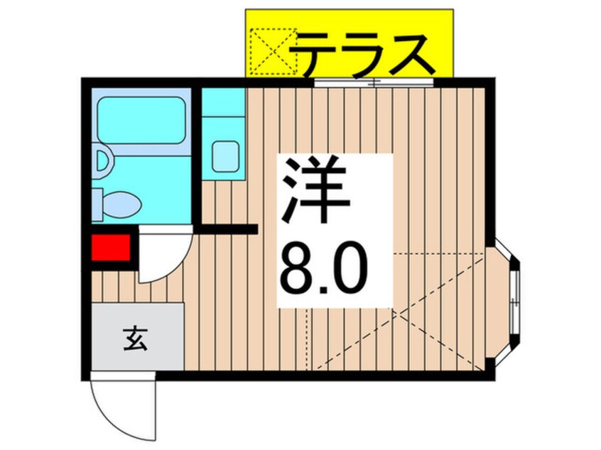 間取図 パークハイム綾瀬